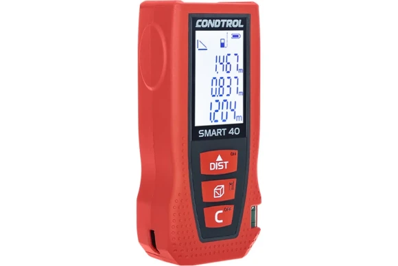 Лазерный дальномер Condtrol Smart 40 0,05-40 м, точность ±1,5 мм. 1-4-097 Лазерный дальномер Condtrol Smart 40 0,05-40 м, точность ±1,5 мм. 1-4-097