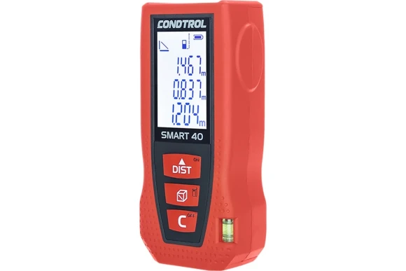 Лазерный дальномер Condtrol Smart 40 0,05-40 м, точность ±1,5 мм. 1-4-097 Лазерный дальномер Condtrol Smart 40 0,05-40 м, точность ±1,5 мм. 1-4-097