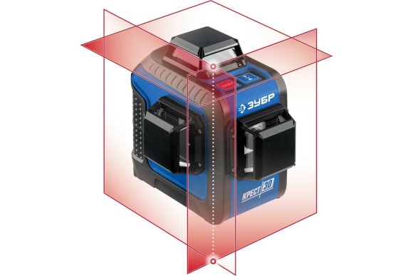 Лазерный нивелир ЗУБР КРЕСТ-3D, 360гр*3,красный луч 20м,+/-0,3мм/м Лазерный нивелир ЗУБР КРЕСТ-3D, 360гр*3,красный луч 20м,+/-0,3мм/м