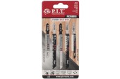 Набор пилок для лобзика  PIT 4шт в блистере Набор пилок для лобзика  PIT 4шт в блистере