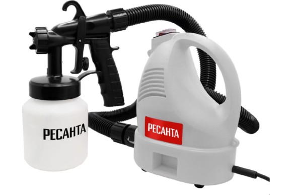 Краскопульт электрический Ресанта ЭКП-700  700Вт,2,6мм, 1,0л/мин