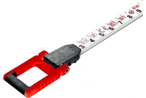 Рулетка геодезическая  50 м*12,5мм,стальная лента KRAFTOOL