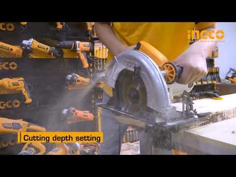 Пила дисковая INGCO CS2358,2200В,85мм.диск-235*25,4мм INDUSTRIAL.