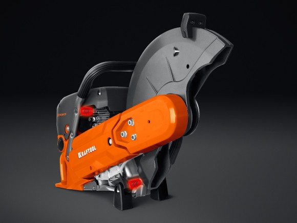 Бензорез KRAFTOOL K770-14, 3700Вт/5.1л.с, 350*20/25.4/32мм, глубина 145мм, 9300об/мин, БЕЗ ДИСКА