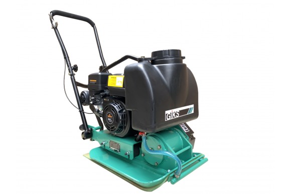 Виброплита GIKS,PC90DSET, 4,0кВт/6,0 л.с.,двигатель Dinking G200F,85кг,530*410мм