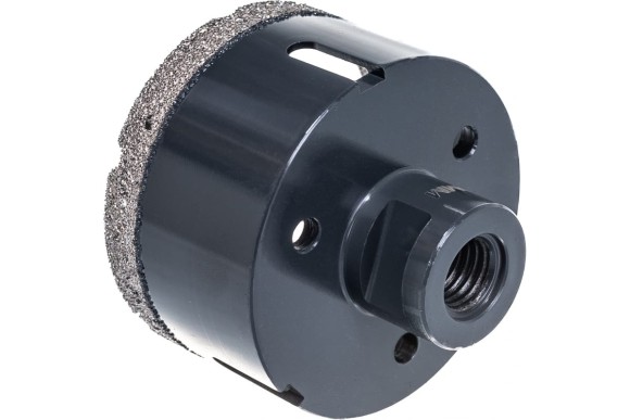 Коронка алмазная по керамограниту 70 х 35мм, М14, сухой/мокрый, Super Hard HILBERG Коронка алмазная по керамограниту 70 х 35мм, М14, сухой/мокрый, Super Hard HILBERG