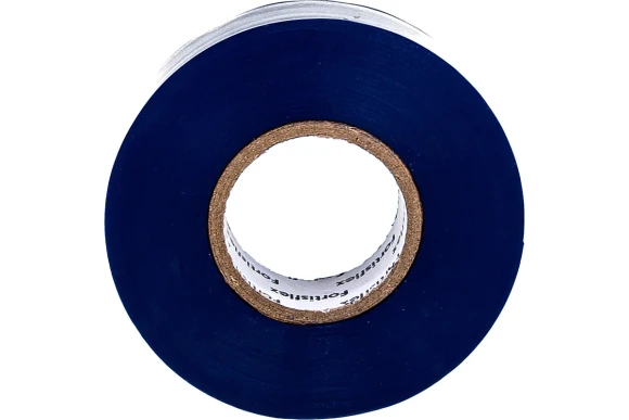 Изолента синяя ПВХ 20м, ширина 19мм, толщина 0.15мм, FORTISFLEX