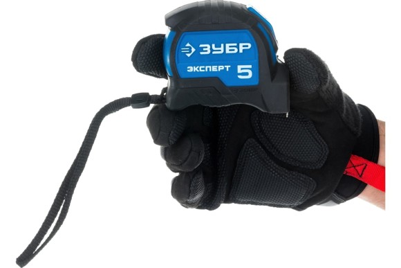 Рулетка 5м х 25мм с автостопом, белая лента, магнитный зацеп, Эксперт ЗУБР Рулетка 5м х 25мм с автостопом, белая лента, магнитный зацеп, Эксперт ЗУБР