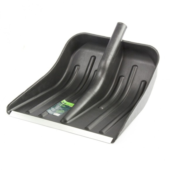 Лопата снеговая 360*405мм, без черенка СибрТех