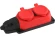 Колодка ЭРА K-2e-RED-IP44 каучуковая с заземлением 2 розетки 16A IP44 красная Колодка ЭРА K-2e-RED-IP44 каучуковая с заземлением 2 розетки 16A IP44 красная