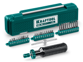 Отвертка динамометрическая со шкалой+биты 32пр  DS-10,1-10Нм, KRAFTOOL