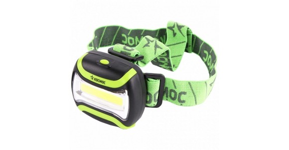 Фонарь налобный 3-х режим. 210 люм (3*АА) Космос Фонарь налобный 3-х режим. 210 люм (3*АА) Космос