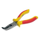 Тонкогубцы изогнутые"Fine" Hobbi 200мм