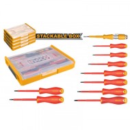 Набор отвёрток диэлектрич. INGCO 10шт. INDUSTRIAL HKTV01S101 Набор отвёрток диэлектрич. INGCO 10шт. INDUSTRIAL HKTV01S101