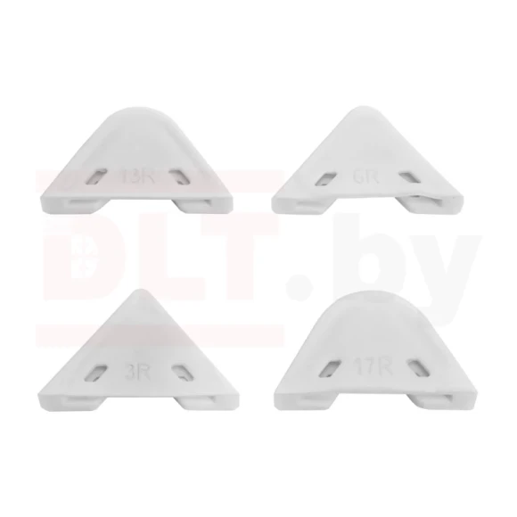 Набор шпателей для затирки герметика DLT, 9шт Набор шпателей для затирки герметика DLT, 9шт