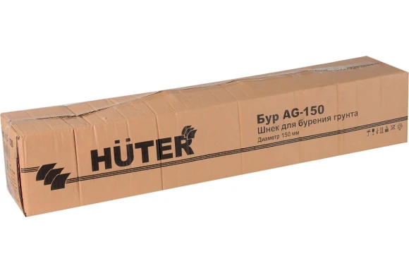 Шнек для грунта  AG-150 HUTER (d пос=20мм, L=80, D=150)