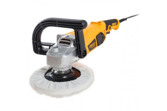 Полировальная машина INGCO AP14008,1400В,1500-4500о/мин,180мм ,коробка Полировальная машина INGCO AP14008,1400В,1500-4500о/мин,180мм ,коробка
