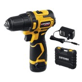 Шуруповёрт(BL) аккум. STEHER  CDB-120-1, 12В, 35Н*м, 1350об/мин, АКБ 1-шт (2А*ч), в кейсе