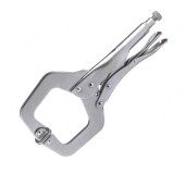 Клещи с фиксатором Сибртех С-образные, 170 мм, 18425 Клещи с фиксатором Сибртех С-образные, 170 мм, 18425