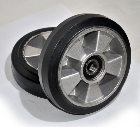 Колесо с подш.,Резина 180х50мм для тележки гидравлической RHP/ACDF/BF и т.г.