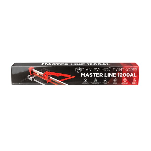 Плиткорез рельса, Master Line-1200L,лазерный указатель реза,  Diam