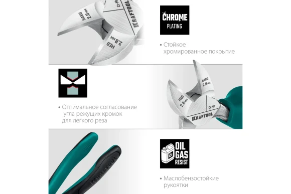 Кусачки боковые 160 мм KRAFTOOL 22011-5-16_z01 Кусачки боковые 160 мм KRAFTOOL 22011-5-16_z01