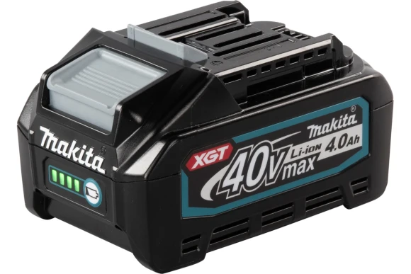 Аккумулятор MAKITA BL4040 XGT. 40В, 4.0A/ч, Li-Ion, индикатор заряда 