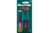 Трапециевидные лезвия KRAFTOOL BlackMax-A24, 10 шт 09624-S10 Трапециевидные лезвия KRAFTOOL BlackMax-A24, 10 шт 09624-S10