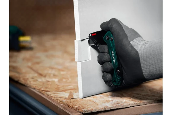 Трапециевидные лезвия KRAFTOOL BlackMax-A24, 10 шт 09624-S10