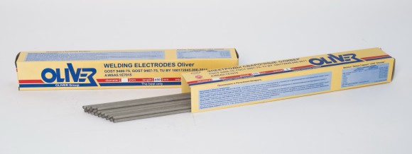 Электроды УОНИ 13/55 d-4 мм, 5кг OLIVER Электроды УОНИ 13/55 d-4 мм, 5кг OLIVER