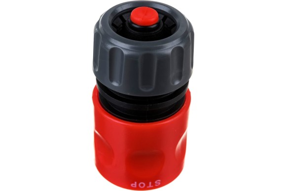 Соединитель быстр,+автостоп для шланга GC-12A 1/2" GRINDA