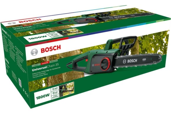 Пила цепная электрическая BOSCH Universal Chain 35 1800Вт,40см,Цепь 3/8-1,1-52зв Пила цепная электрическая BOSCH Universal Chain 35 1800Вт,40см,Цепь 3/8-1,1-52зв