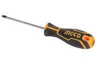 Отвертка INGCO PH1*100мм HS28PH1100 Отвертка INGCO PH1*100мм HS28PH1100