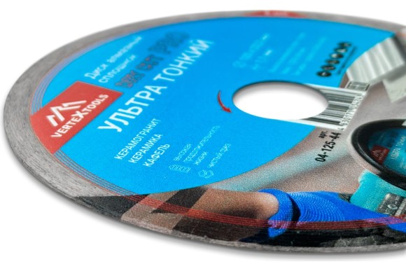 Диск алмазный 125*1,1*22,2 мм керамогранит ультратонкий Vertextools Диск алмазный 125*1,1*22,2 мм керамогранит ультратонкий Vertextools