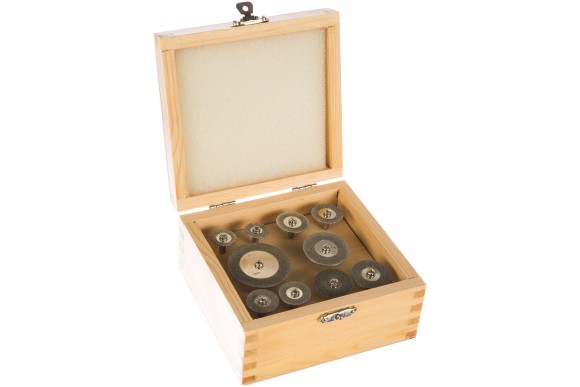 Набор мини-кругов с алмазным напылением на шпильке,10шт ЗУБР Набор мини-кругов с алмазным напылением на шпильке,10шт ЗУБР