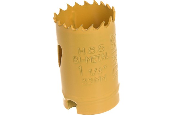 Коронка биметаллическая 32мм, металл/дерево, ProCUT STAYER Коронка биметаллическая 32мм, металл/дерево, ProCUT STAYER