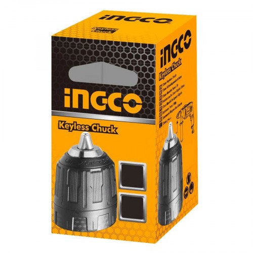 Патрон сверл.БЗП INGCO KCL1018 10мм 3/8"-24UNF Патрон сверл.БЗП INGCO KCL1018 10мм 3/8"-24UNF