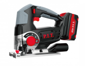Лобзик аккумуляторный PST20H-80A/1 (20В,пропил 80мм,0-2400об/мин,БЗП,1акб Li-Ion 2Ач,ЗУ 3А,кейс)/PIT Лобзик аккумуляторный PST20H-80A/1 (20В,пропил 80мм,0-2400об/мин,БЗП,1акб Li-Ion 2Ач,ЗУ 3А,кейс)/PIT