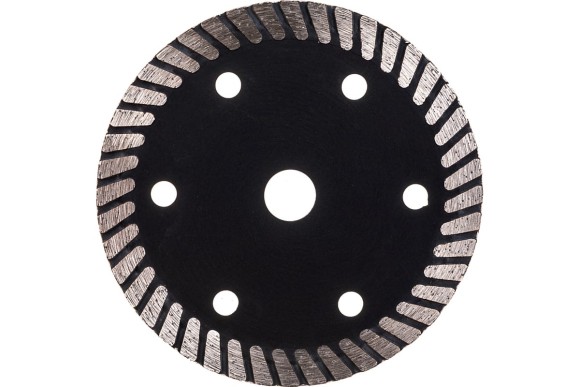 Диск алмазный по керамограниту 76 х 1.3 х 10мм, турбо, сухой/мокрый, GTT700 Trio-Diamond
