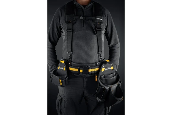 Пояс монтажника +2 большие+1малая сумки+подтяжки KBS-5 KRAFTOOL Пояс монтажника +2 большие+1малая сумки+подтяжки KBS-5 KRAFTOOL