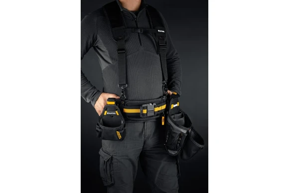 Пояс монтажника +2 большие+1малая сумки+подтяжки KBS-5 KRAFTOOL Пояс монтажника +2 большие+1малая сумки+подтяжки KBS-5 KRAFTOOL