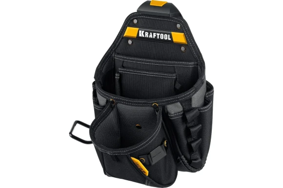 Пояс монтажника +2 большие+1малая сумки+подтяжки KBS-5 KRAFTOOL Пояс монтажника +2 большие+1малая сумки+подтяжки KBS-5 KRAFTOOL