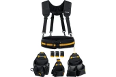 Пояс монтажника +2 большие+1малая сумки+подтяжки KBS-5 KRAFTOOL Пояс монтажника +2 большие+1малая сумки+подтяжки KBS-5 KRAFTOOL