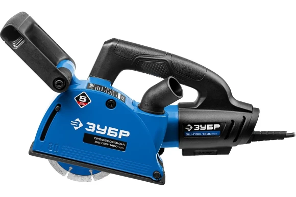 Штроборез ЗУБР ЗШ-П30-1600 ПСТ, 1600Вт, 125мм, 8800об/мин, паз 3-30мм, глубина 30мм, в коробке Штроборез ЗУБР ЗШ-П30-1600 ПСТ, 1600Вт, 125мм, 8800об/мин, паз 3-30мм, глубина 30мм, в коробке