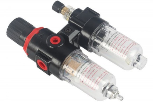 Фильтр влагоотделитель с лубрикатором FRL180 резьба 1/4 " PATRIOT Фильтр влагоотделитель с лубрикатором FRL180 резьба 1/4 " PATRIOT