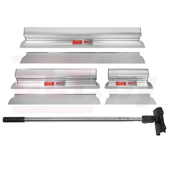 Набор шпателей DLT Finish SILVER ,3 шпателя, 6 лезвий, удлинитель+ кейс Набор шпателей DLT Finish SILVER ,3 шпателя, 6 лезвий, удлинитель+ кейс