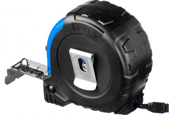 Рулетка 8м х 25мм, белая лента, магнитный зацеп, обрезиненный пластик, Профи ЗУБР Рулетка 8м х 25мм, белая лента, магнитный зацеп, обрезиненный пластик, Профи ЗУБР