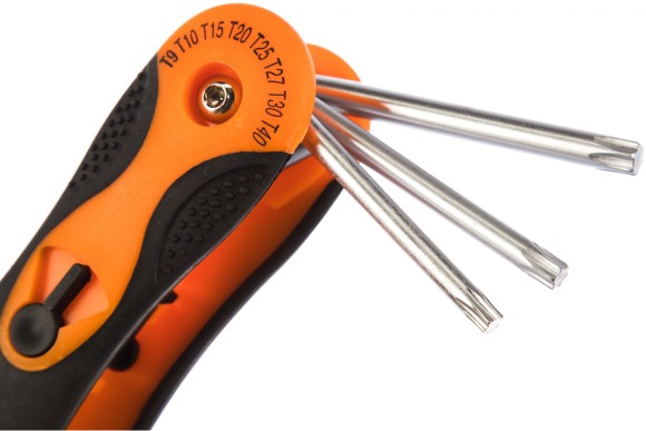 Набор ключей TORX раскладн.Т9-Т40 Набор ключей TORX раскладн.Т9-Т40