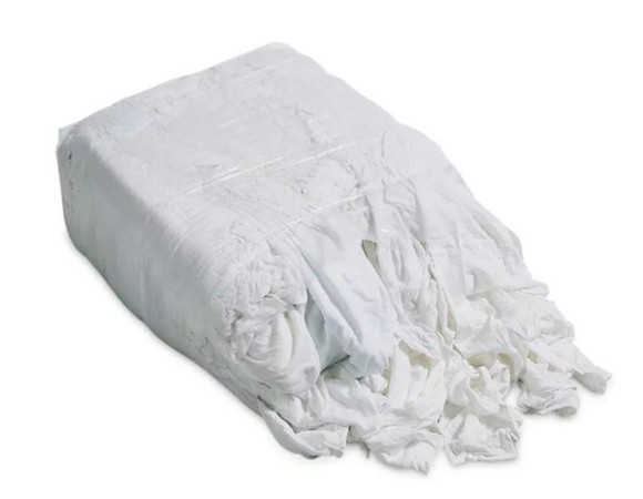 Ветошь х/б белые простыни в/с брикет 10 кг