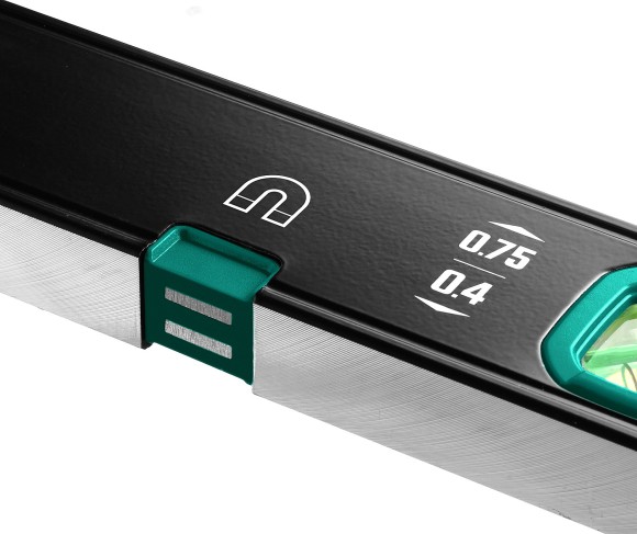 Уровень магнитный 400мм (3 колбы) с зеркальным глазком KRAFTOOL 34785-40